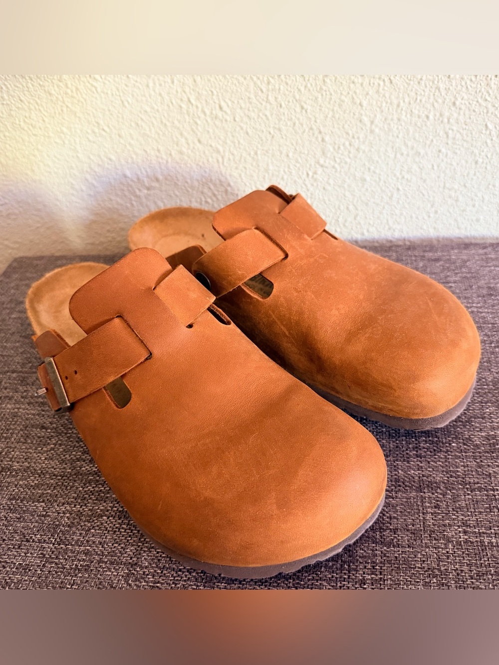 41N Birkenstock Boston Oiled Cognac